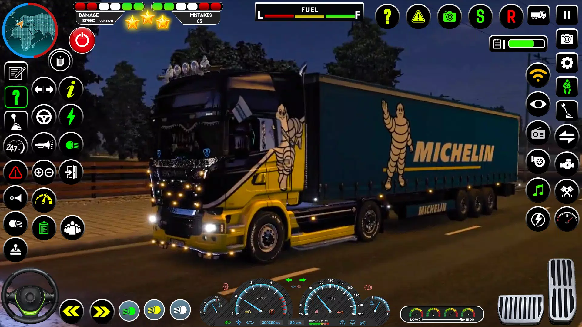 Euro Truck Driving Games Captura de tela 2