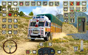 Indian Truck Offroad Cargo 3D Zrzut ekranu 2