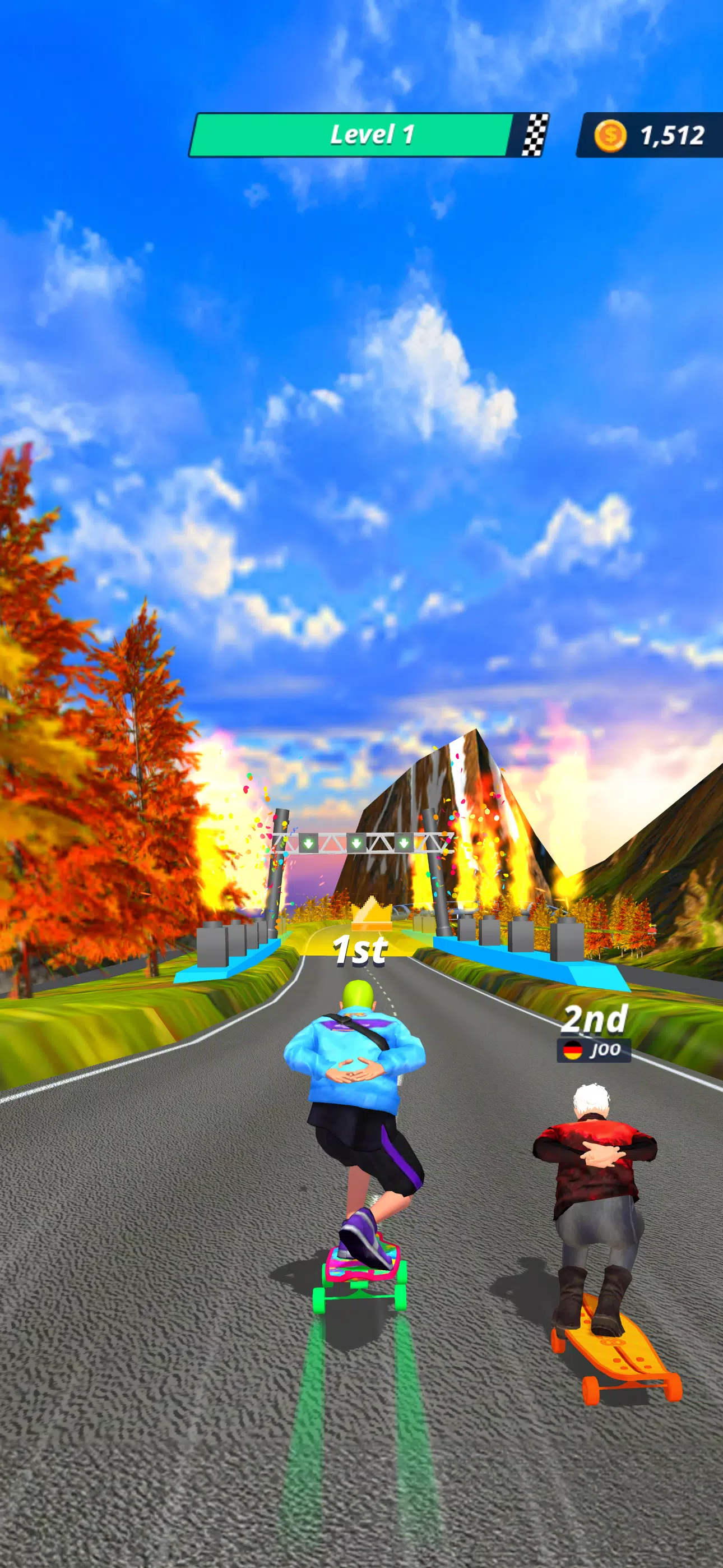 Downhill Racer 스크린샷 3