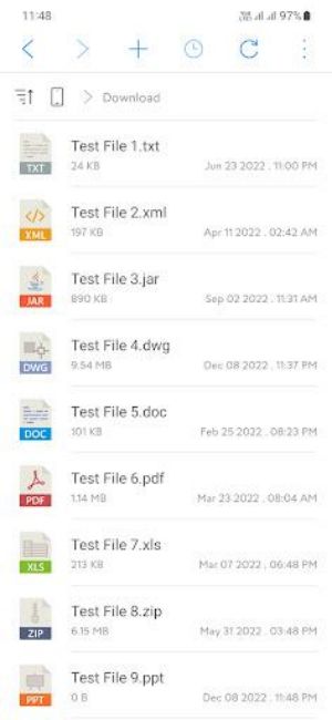 SD Card Manager For Android应用截图第2张