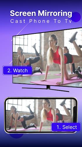 Screen Mirroring - Miracast TV Скриншот 2