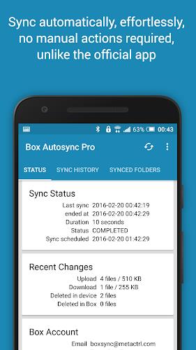 Autosync for Box - BoxSync Screenshot 2