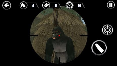 Schermata Gorilla Hunter: Hunting games 4