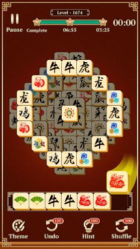 Mahjong Classic: 3 Tiles Zrzut ekranu 4