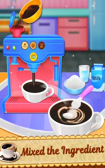 My Cafe - Coffee Maker Game Captura de tela 3