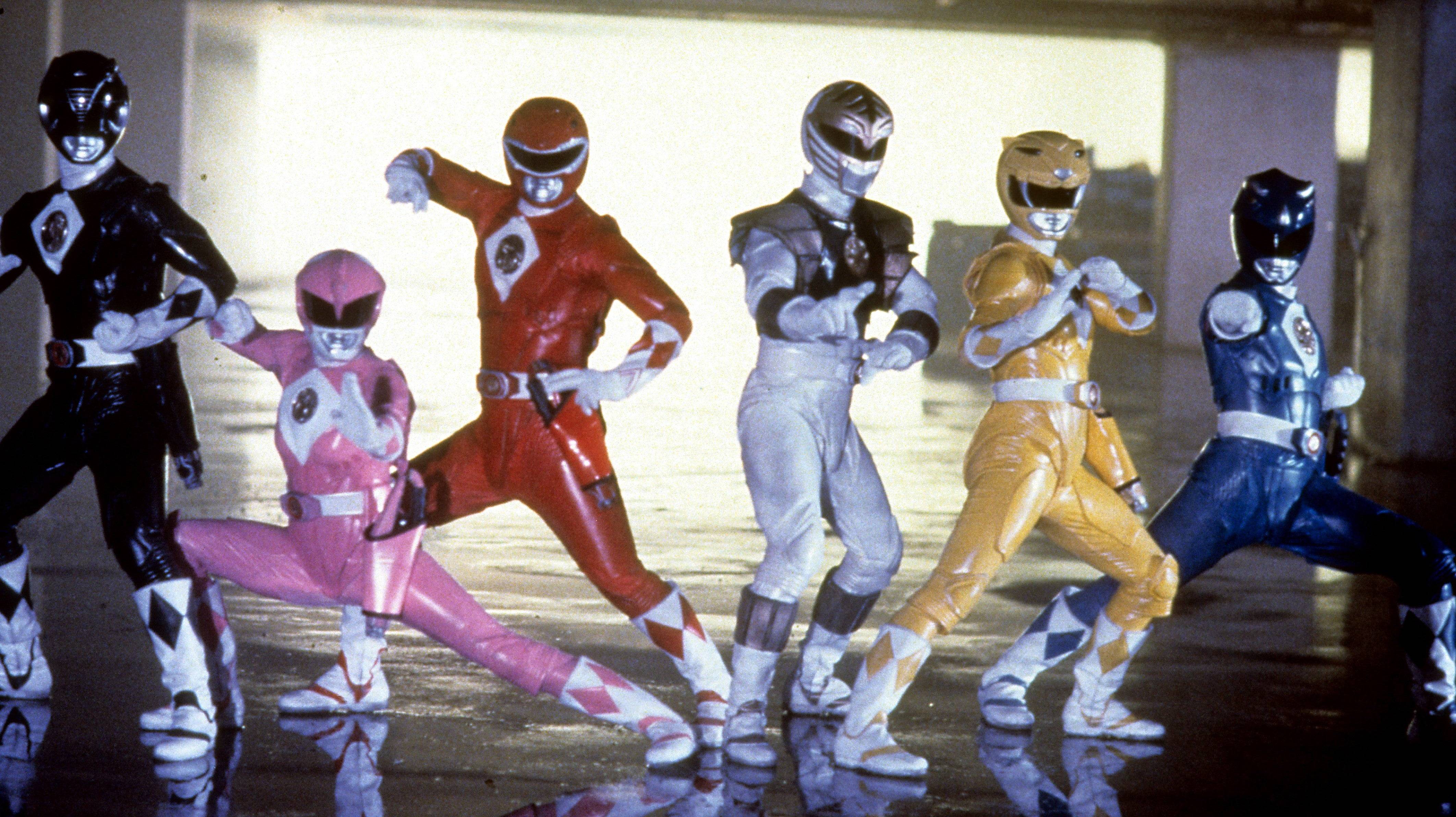 Power Rangers a été une visualisation essentielle pour une génération d'enfants dans les années 90. Photo de Fox / Getty Images.