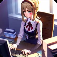 Anime Games: Office Girl Sim