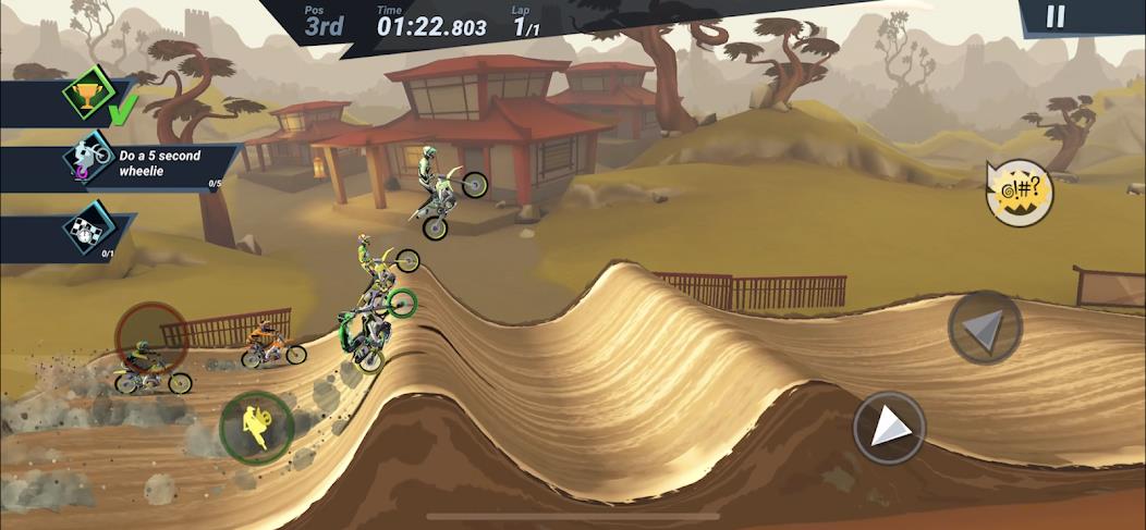 Mad Skills Motocross 3 Mod Captura de pantalla 1