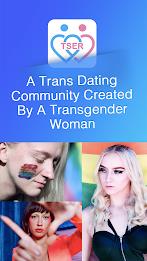 Tser: Transgender Dating Chat 스크린샷 1