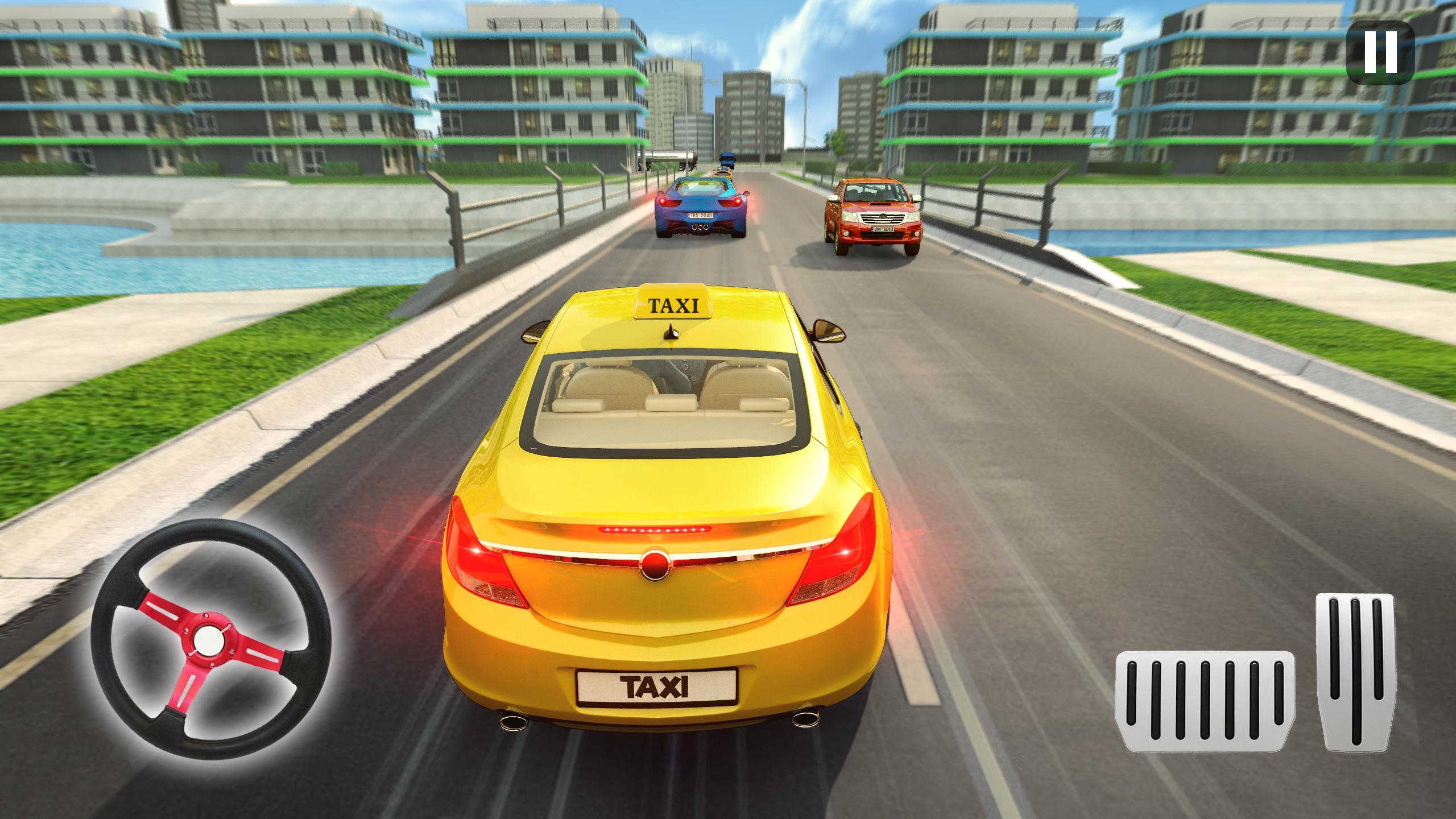 US City Taxi Games - Car Games Скриншот 3