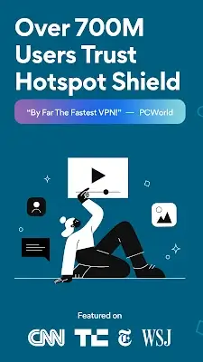 HotspotShield VPN & Wifi Proxy應用截圖第1張