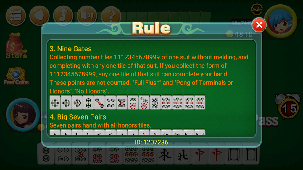 Mahjong 2P: competition Screenshot 4