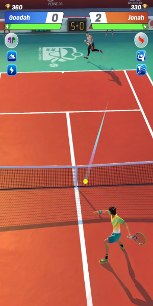 Tennis Clash: Multiplayer Game Tangkapan skrin 2