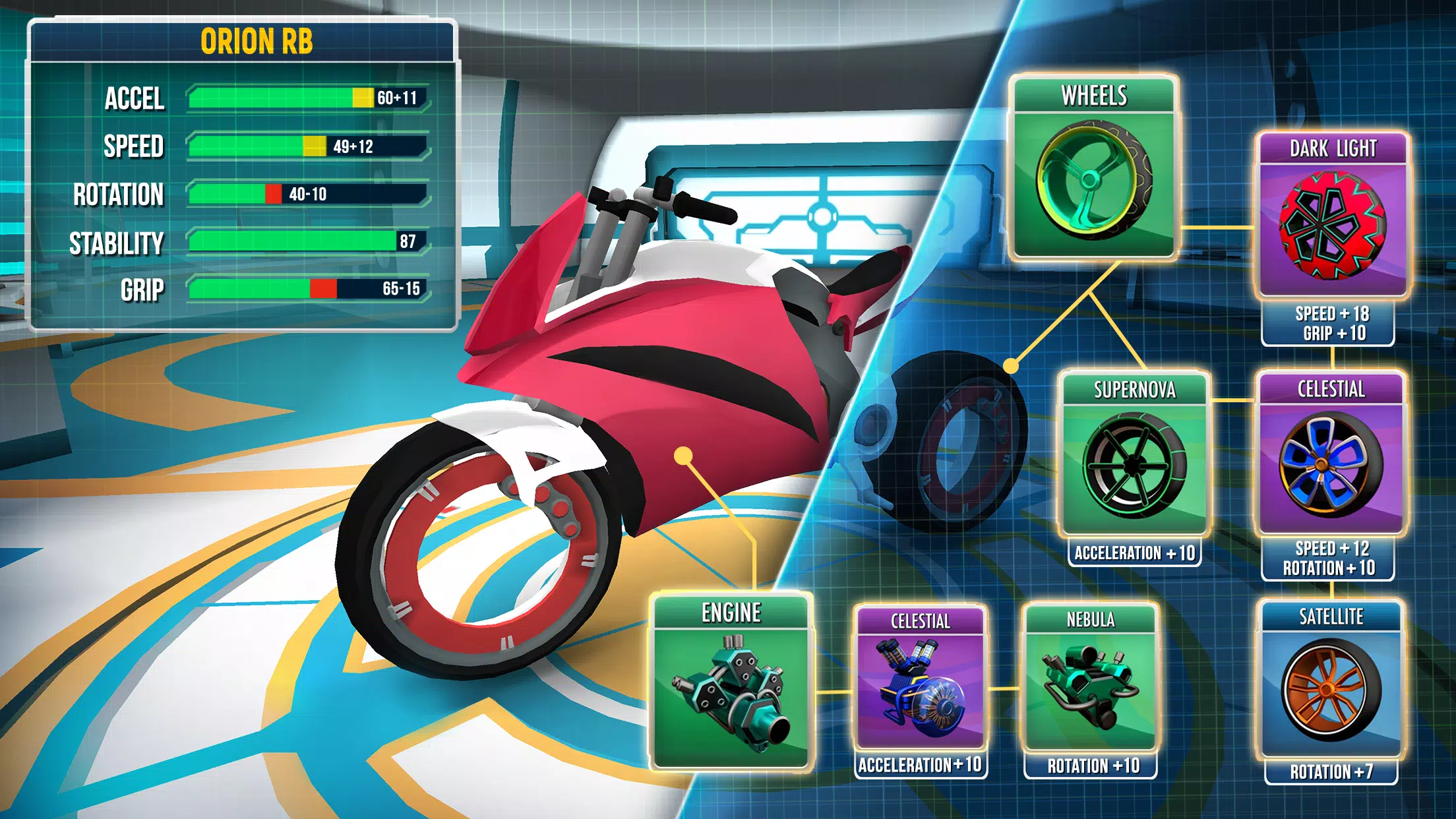 Gravity Rider Captura de pantalla 3