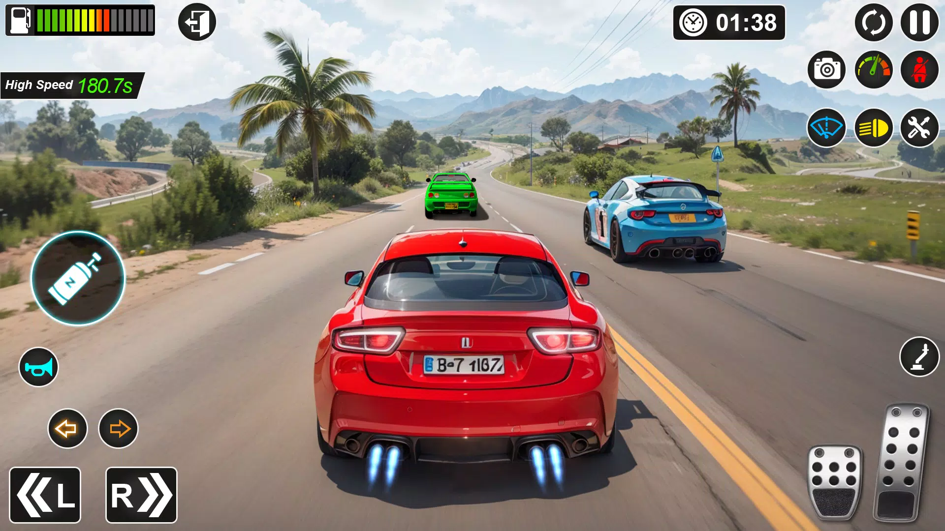 High Speed - Car Racing Game Captura de pantalla 3