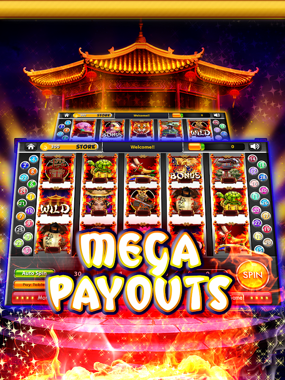 Blazing Samurai Slots – Free Screenshot 3