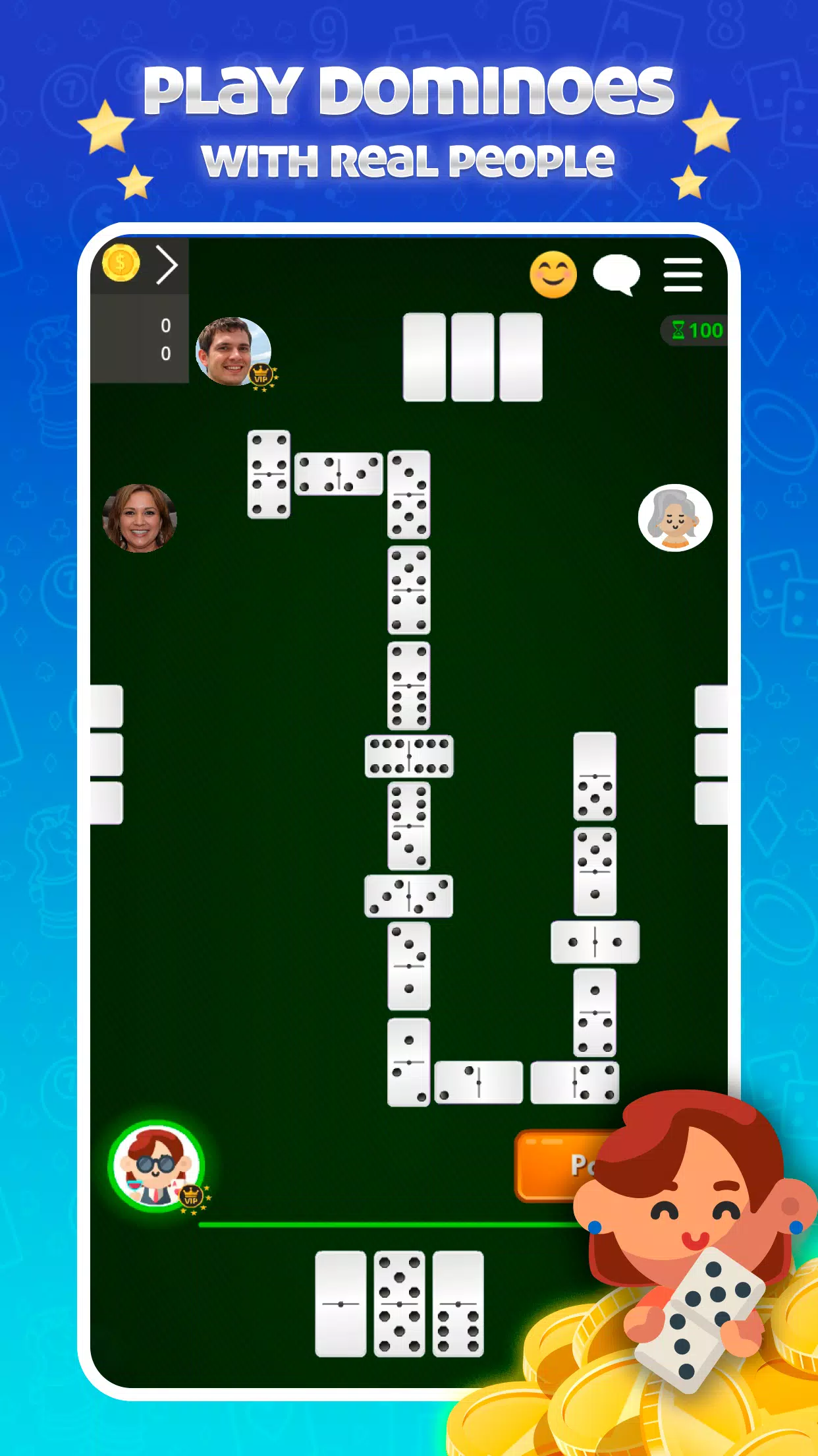 Dominoes Online - Classic Game应用截图第1张