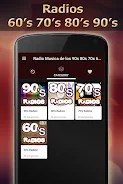 Oldies Radio 60 70 80 90 music Captura de tela 2