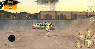 Schermata Freestyle Extreme Skater: Flip 1