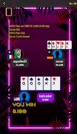 Hoyle Poker: 5 Card Online應用截圖第2張