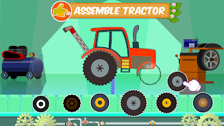 Farm Tractors Dinosaurs Games スクリーンショット 3