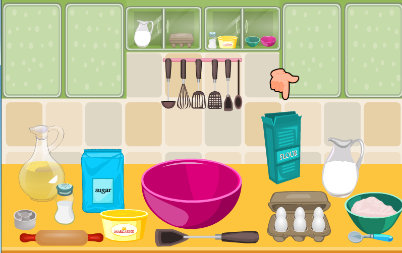 Cake Girls Games Cooking Games Mod Schermafbeelding 1