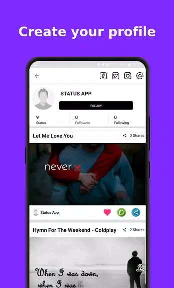 Ultimate Status Video 스크린샷 3