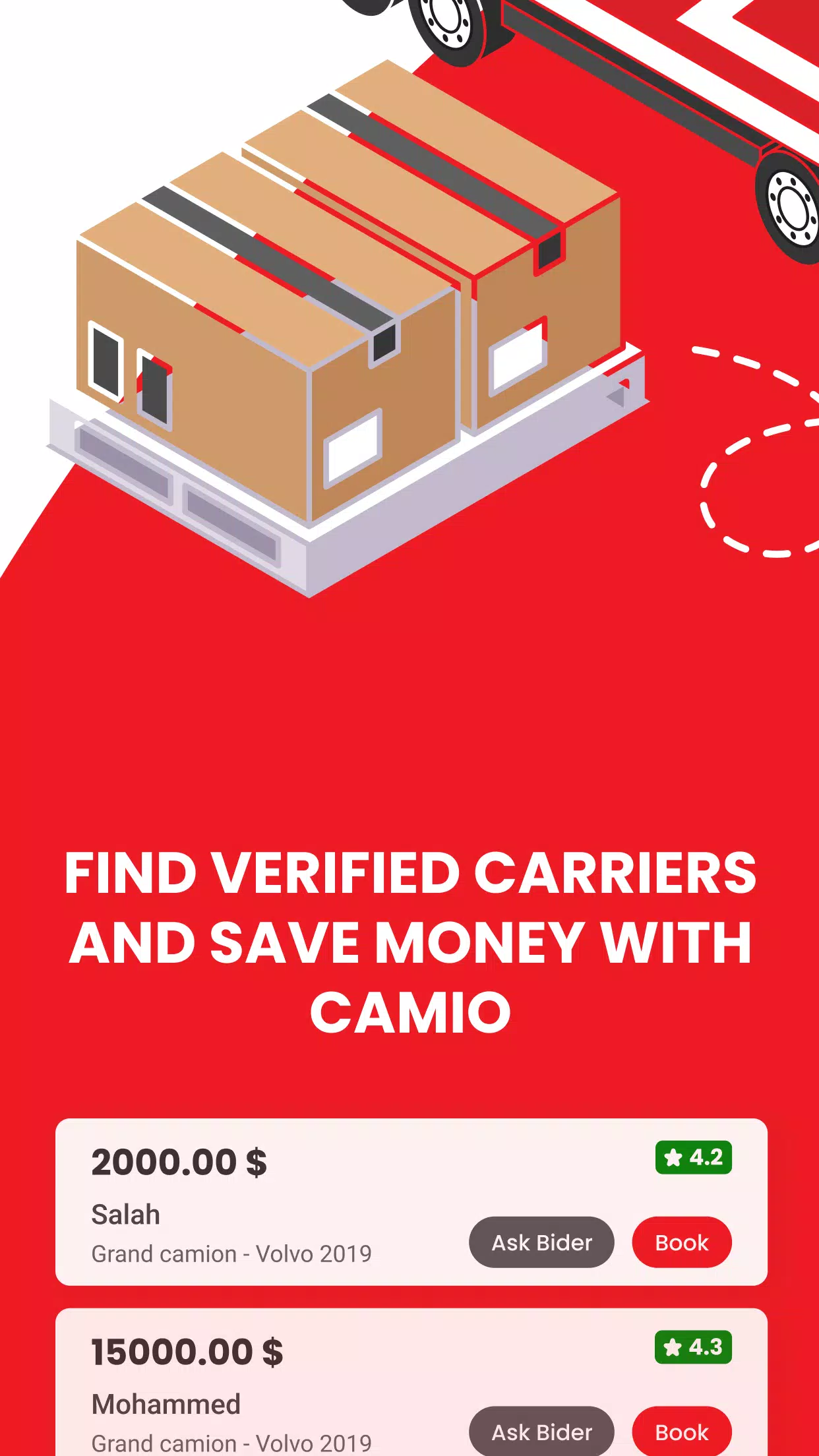 CAMIO – Transport Marchandise স্ক্রিনশট 2