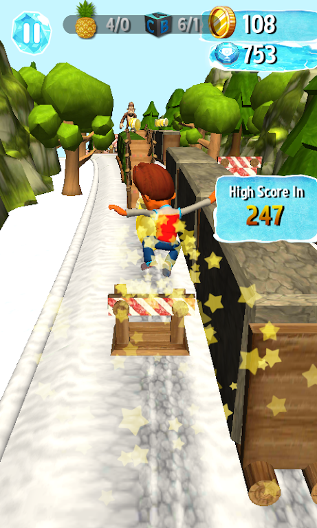 Super Ryder Snow Rush Screenshot 2