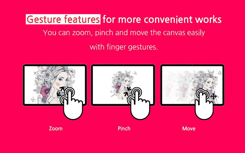 EasyCanvas -Graphic tablet App Captura de tela 3