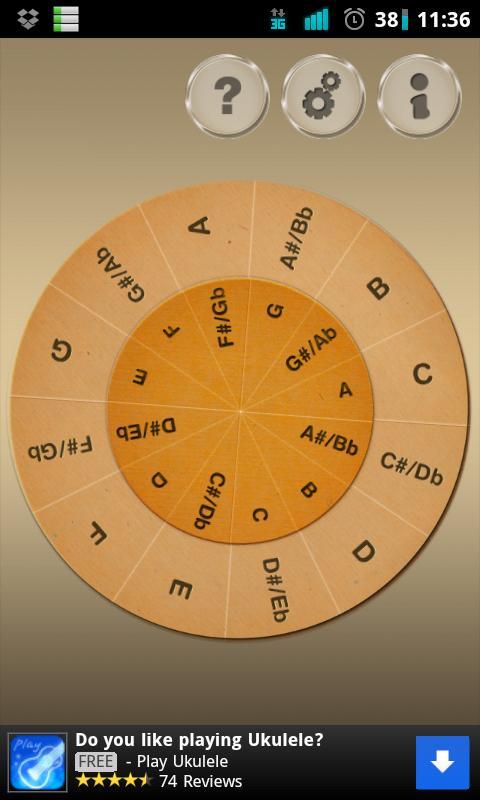 Schermata Transposing Helper 2
