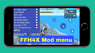 ffh4x mod menu for f fire स्क्रीनशॉट 2