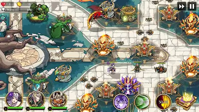 Kingdom War: Tower Defense TD 스크린샷 3