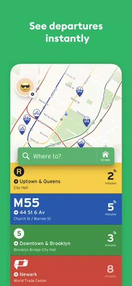 Transit • Subway & Bus Times应用截图第1张