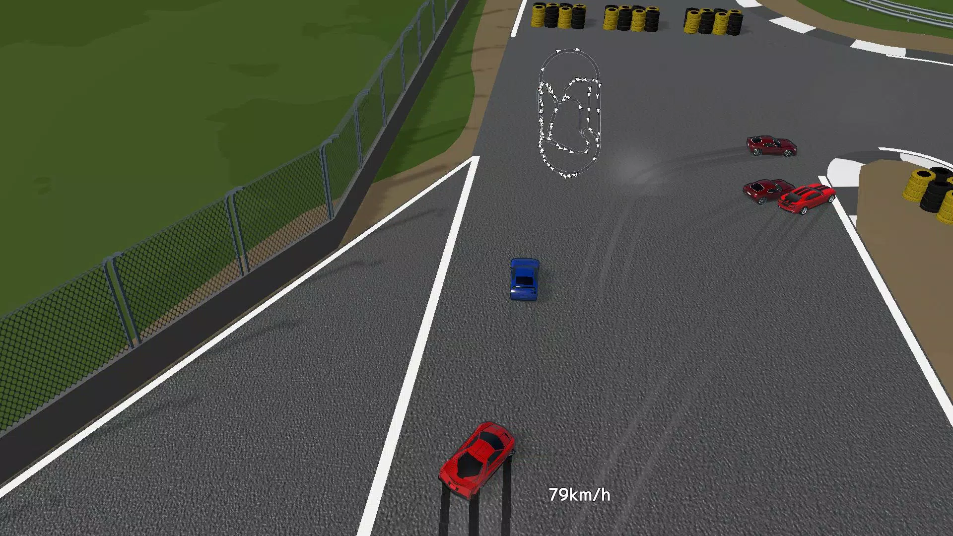 Side by Side Racing Turbo Screenshot 1