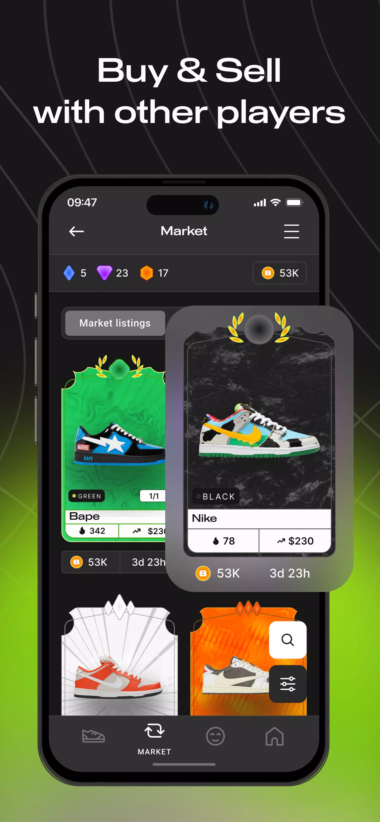 Boxed Up: Sneaker Card Game スクリーンショット 3