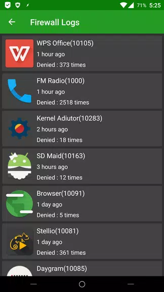 AFWall+ (Android Firewall +) スクリーンショット 1