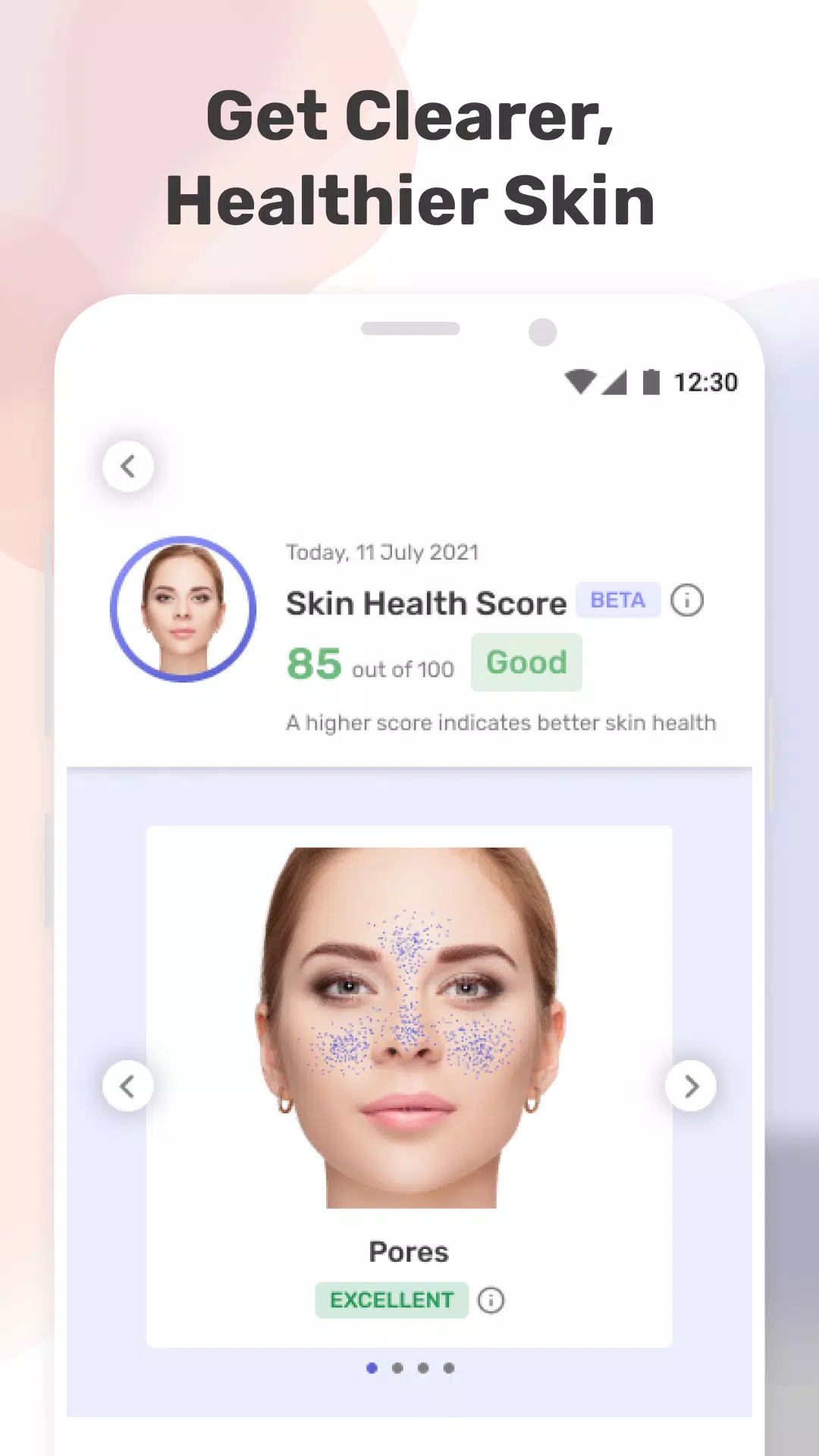 TroveSkin: Your Skincare Coach Скриншот 1
