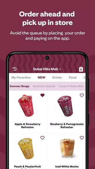 Costa Club UAE应用截图第3张