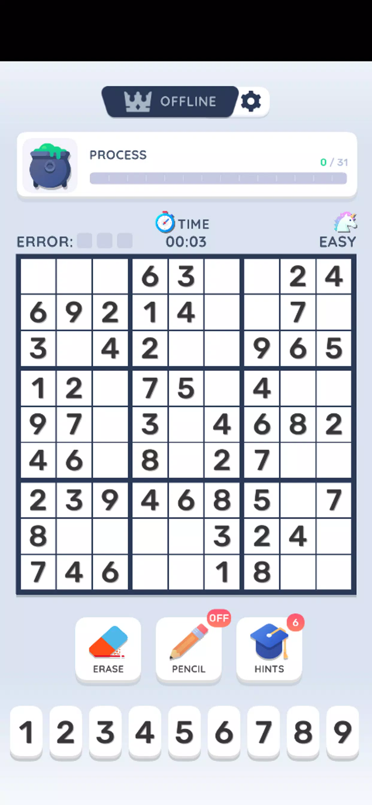 Sudoku Online スクリーンショット 2