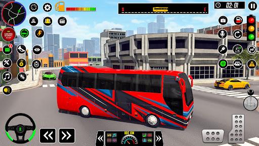 Grand City Racing Bus Sim 3D Screenshot 1