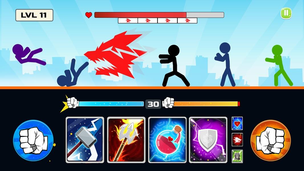 Stickman Fighter Mega Brawl应用截图第2张