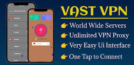 Vast VPN Pro : Fast VPN Proxy Ảnh chụp màn hình 1