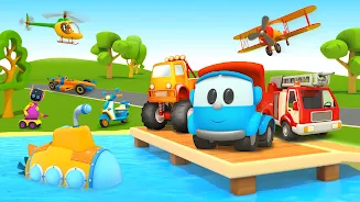 Leo 2: Puzzles & Cars for Kids Zrzut ekranu 1