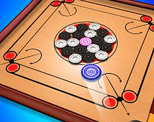 2D Carrom Singleplayer