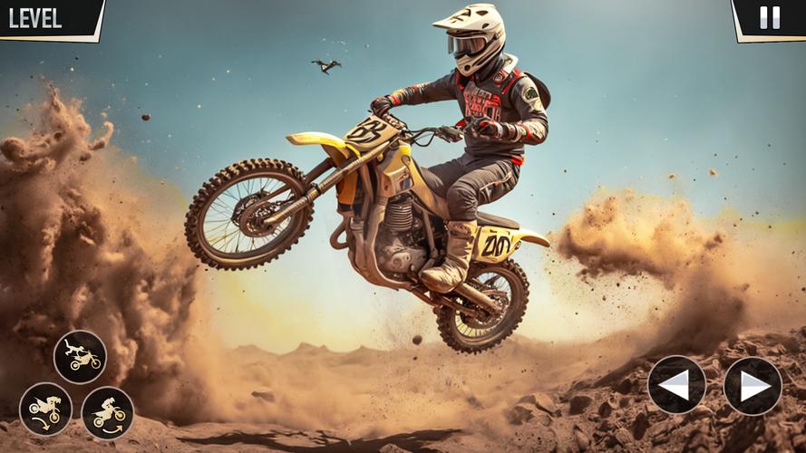 Dirt Bike Motor Cross Racing Captura de tela 1