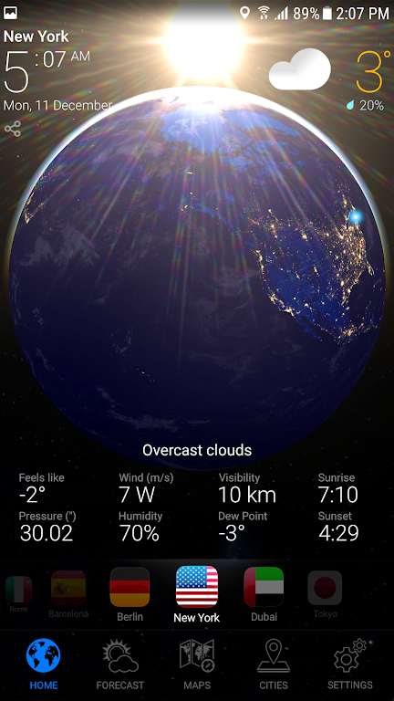 WEATHER NOW Mod Tangkapan skrin 4