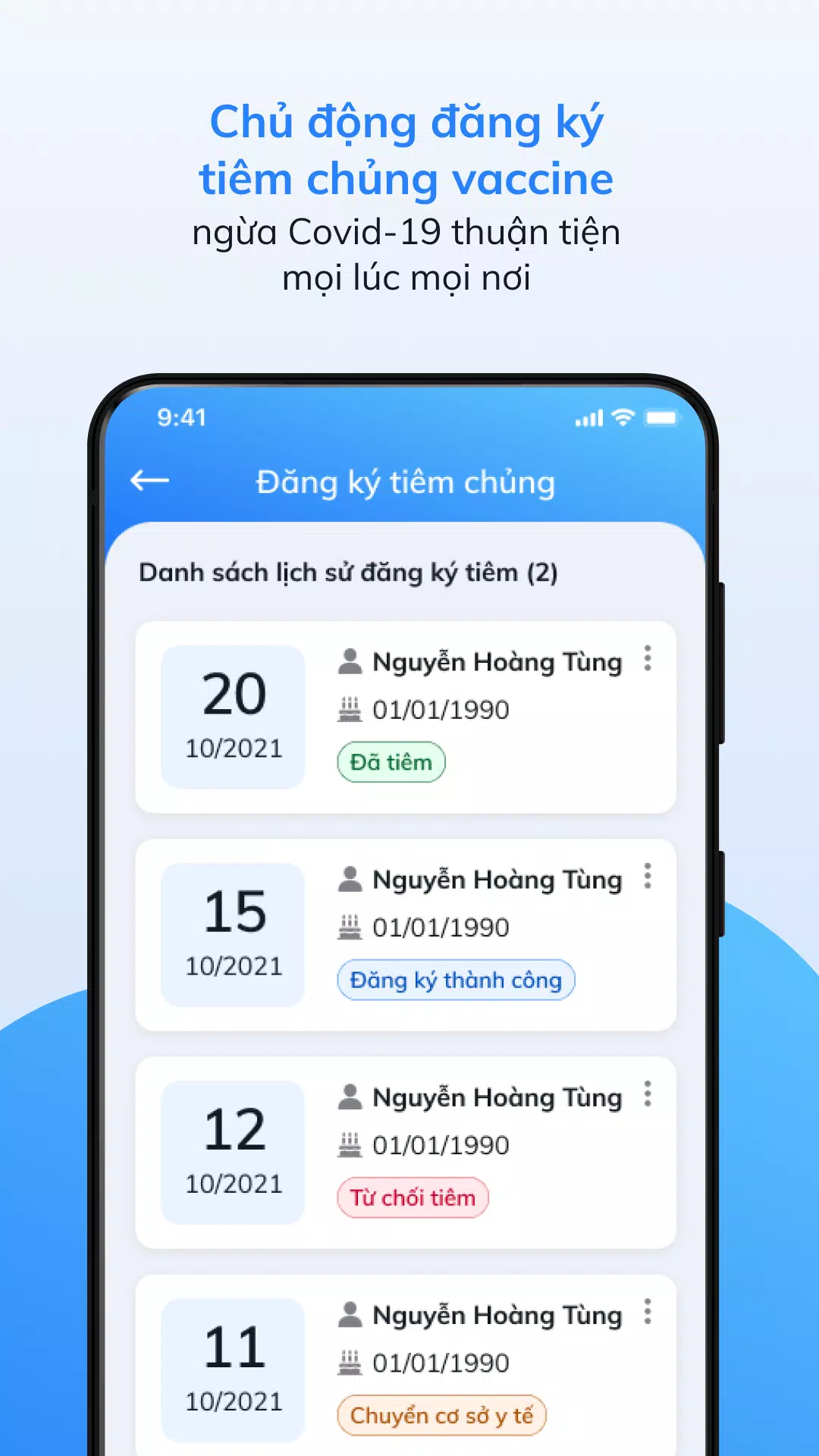 Sổ sức khỏe điện tử Screenshot 2