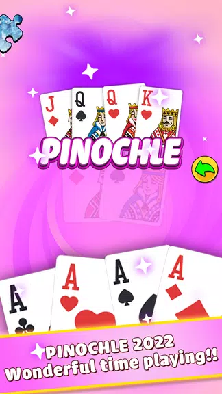 Pinochle - Trickster Cards 스크린샷 1