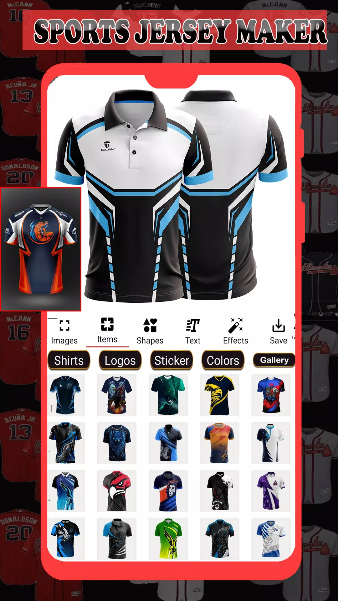 Sports Jersey Maker Screenshot 2